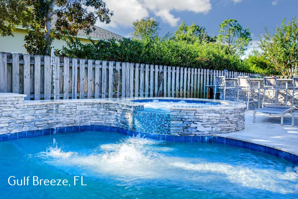 The Most Popular Water Features in Gunite swimming Pools